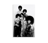 GZHYMXOZ Sly And The Family Stone Outstanding Singer And Amazing Band Canvas Poster Wall Art Decorative Painting Bedroom Painting Posters 16x24inch(40x60cm) Unframe-style