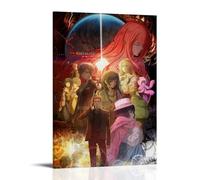 GZHYMXOZ Steins;Gate 0 Popular Classic Anime Canvas Poster Wall Art Decorative Painting Bedroom Painting Posters 12x18inch(30x45cm) Frame-style
