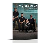 GZHYMXOZ The Cranberries Outstanding Pop Singer And Musician Canvas Poster Wall Art Decorative Painting Bedroom Painting Posters 16x24inch(40x60cm) Frame-style