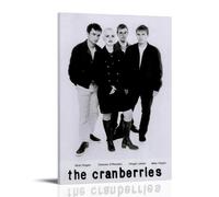 GZHYMXOZ The Cranberries Outstanding Pop Singer And Musician Canvas Poster Wall Art Decorative Painting Bedroom Painting Posters 16x24inch(40x60cm) Frame-style