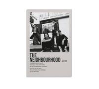 GZHYMXOZ The Neighbourhood Outstanding Singer And Amazing Band Canvas Poster Wall Art Decorative Painting Bedroom Painting Posters 24x36inch(60x90cm) Unframe-style