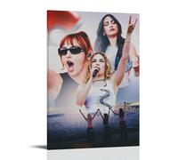 GZHYMXOZ The Warning Outstanding Singer And Amazing Band Canvas Poster Wall Art Decorative Painting Bedroom Painting Posters 16x24inch(40x60cm) Frame-style
