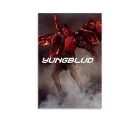 GZHYMXOZ Yungblud Outstanding Singer And Amazing Band Canvas Poster Wall Art Decorative Painting Bedroom Painting Posters 12x18inch(30x45cm) Unframe-style