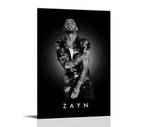 GZHYMXOZ Zayn Malik Outstanding Singer And Amazing Band Canvas Poster Wall Art Decorative Painting Bedroom Painting Posters 20x30inch(50x75cm) Frame-style