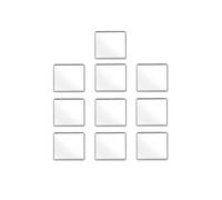 Gzikai 10pcs/1 Lot 7mm×7mm×0.55mm 850nm Optical IR Narrow Band Pass Filter (Customized Products)