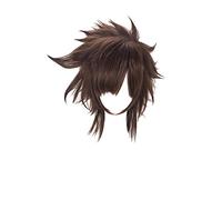 GZIRUE Joseph Jostar Wig Cosplay Brown Short Wig Anime Costume with Wig Cap