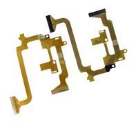 gZJzMDmf 2PCS LCD hinge ritate shaft Flex Cable Compatible with JVC GZ-E10 GZ-E265 E245 E305 E315 E355 HM50 HM50BU EX355 EX210 EX270 EX315 Video