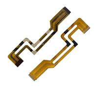 gZJzMDmf 2PCS LCD Hinge Rotate Shaft Flex Cable Compatible With Sony DCR-HC17E HC19E HC21E HC22E HC32E HC33E HC39 HC42 HC43 Video Camera