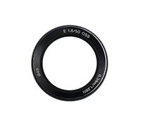gZJzMDmf Front name ornament ring repair parts Compatible with Sony E 50mm f/1.8 OSS SEL50F18 lens(Non-full-frame lens)