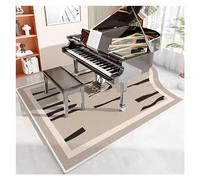 GZKDKZB 10mm Thick Upright Piano Rug Drum Mat Soundproof Mat,Non Slip Washable Piano Carpet for Upright Pianos,Shock Absorbing Pad, Piano Rug for Studio (Color : Style8, Size : 140x140cm)