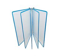 GZKDKZB Modern Wall Mounted Magnetic File Holder Organizer for Office and Home Flip File Holder with Large Display Area 33 * 23 * 10CM