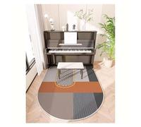 GZKDKZB Non Slip Piano Carpet for Upright Pianos,Washable Upright Piano Rug Drum Mat Soundproof Mat,Shock Absorbing Pad, 0.39'' Thick Piano Rug for Studio (Color : Style4, Size : 120x160cm)