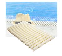 GZKDKZB Swimming Pool Drainage Overflow Grating gutter, Swimming Pool Drainage Overflow Grating Plastic Drain Cover Grille Pack of 1 5 10 15 Bone Color 15/18/20/30x100cm(30x100CM/5pieces)