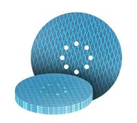 GZKTY 15 Pcs 225mm 8 Hole Sanding Disc, Grits 80, Sander Disc 8 Hole 225mm Hook and Loop, 9 inch Sanding Discs Manual Electric 225mm Disc Sander for Drywall Walls, Reduced Clogging