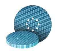 GZKTY 20 Pcs 225mm 8 Hole Sanding Disc, Grits 120, Hook and Loop, 9 inch Sanding Discs Manual Electric 225mm Disc Sander for Drywall Walls, Reduced Clogging