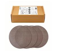 GZKTY 50 Piece Mesh Round Sanding Discs, 150mm Diameter, Hook & Loop, Grits 320, Suitable for 150mm Orbital Sanders