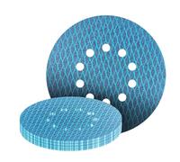 GZKTY15 PCS 225mm Sanding Discs, 10-Hole Grits 100 Sanding Pads, Manual Electric 225mm Disc Sander for Drywall Walls, Reduced Clogging