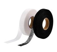 GZLANYA 2 Pack Wonder Web Hemming Tape, 60 Meters Per Roll, Invisible Iron On Mending Tape for Fabric with Tape Measure, Ironing Bonding Patching for Trousers Curtains Clothes