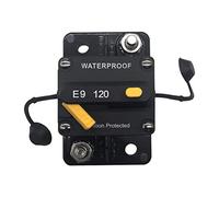 GZLMMY Waterproof Circuit Breaker Surge Protector with Manual Reset Button 12V- 72V DC Fuse Inverter for Car RV Marine Boat (120 Amp)