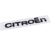 GZLYLY Car Emblem for Citroen Berlingo XL,ABS Logo Sticker Badge Decals Letters Sign Front grille Front Trunk Rear Trunk Replacement Emblem Car Decorative Styling Exterior Accessories,Letter Black