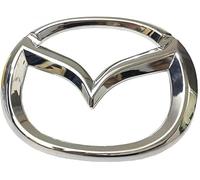 GZLYLY Car Emblem for Mazda 2 Mazda 3,ABS Logo Sticker Badge Decals Letters Sign Front grille Front Trunk Rear Trunk Replacement Emblem Car Decorative Styling Exterior Accessories,10.5 * 8.3cm