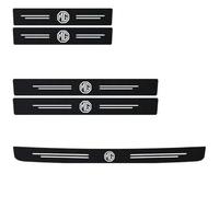 GZLYLY Carbon Fiber Car Door Edge Guards for MG HS 2018-2024, Black, 5P