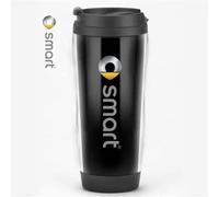 GZLYLY Travel Mugs for Smart Fortwo,Stainless Steel thermaol Mug Car Coffee Cup Leakproof Double Wall Stainless Steel Reusable Coffee Cup with Lid Travel Mug Gifts for Women and Men,Black B