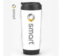 GZLYLY Travel Mugs for Smart Fortwo,Stainless Steel thermaol Mug Car Coffee Cup Leakproof Double Wall Stainless Steel Reusable Coffee Cup with Lid Travel Mug Gifts for Women and Men,White B
