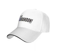 GZMQMOKD Baseball caps，America Lets Go Brandon Baseball Cap Sports Visor Hats Hip Hop Dad Caps，Girlfriend Gifts
