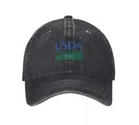 GZMQMOKD Baseball caps，Department of Agriculture USDA Logo Baseball Cap Golf Wear Foam Party Hat Sunhat Fashionable Luxury Woman Men's，Girlfriend Gifts