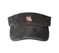 GZMQMOKD Baseball caps，Japanese Aesthetic Kitsune Fox Art Baseball Caps Snapback Hip Hop Hats Outdoor Sport Sun Hat，Girlfriend Gifts