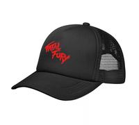 GZMQMOKD Baseball caps,King of Fighters Fatal Fury Terry Bogard Baseball Cap Vintage Baseball Mesh Trucker Cap Hat,Girlfriend Gifts