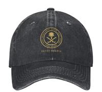 GZMQMOKD Baseball caps，Kingdom of Saudi Arabia Emblem Baseball Cap for Sun Protection Women Men's Adjustable Arabic Calligraphy Emblem Hat，Girlfriend Gifts