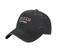 GZMQMOKD Baseball caps，Speech Therapy Speech Pathologist SLP Future SLP Future Speech Therapist Baseball Cap Golf Wear Women's Hats Men's，Girlfriend Gifts