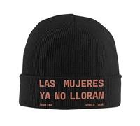 GZMQMOKD Men's Autumn and Winter Warm hat,Shakira Albums LAS Mujeres ya no lloran Rib Knit Cuffed Beanie for Men Women Tour 2025 Winter Warm Skullies Knitted Caps