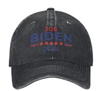 GZMQMOKD Men's Baseball Cap 2024 Presidential Campaign Washed Baseball Cap American Stylish Trucker Hat Unisex Teens Gym Sunscreen Snapback Cap Gift