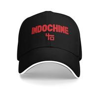 GZMQMOKD Men's Baseball Cap Band Indochine Baseball Caps Accessories Leisure Tour 2025 Pop Music Sun Cap for Men Women Golf Headewear Gift Gift