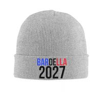 GZMQMOKD Men's Baseball Cap Bardella 2027 Bonnet Hats Beanie Hats Pattern Skullies Beanies Spring Retro Female Male Kpop Warm Soft Cap Gift