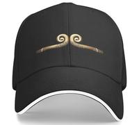 GZMQMOKD Men's Baseball Cap Black Myth Golden Ring Caps Sun Wu Kong Ring Trucker Hat Classic Outdoor Headwear Adjustable Baseball Cap Gift
