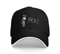 GZMQMOKD Men's Baseball Cap Classic B.R.A.T YUNGBLUD Baseball Cap Men Women Snapback Hat Tour 2025 Formal All Seasons Adjustable Sun Caps Gift