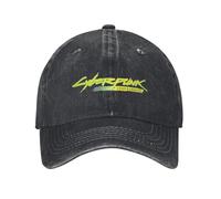 GZMQMOKD Men's Baseball Cap Cybers Logo Edgerunner Cartoon Anime Trucker Hats Outfits for Men Women Baseball Caps Retro Headwear Sun Caps Adjustable Gift