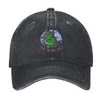 GZMQMOKD Men's Baseball Cap Day of The Tentacles Washed Baseball Cap Take On The World Casual Hip Hop Hats Summer Unisex Teens Sun Protection Snapback Cap Gift