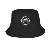 GZMQMOKD Men's Baseball Cap Hollow Knight Chained Knight Bucket Hat Summer Casual Fisherman Hats for Men Women Portable Vacation Caps Outdoor Sun Hats Gift