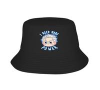 GZMQMOKD Men's Baseball Cap May Cry Vergil I Need More POWE Bucket Hat Spring Popular Game Casual Fisherman Hats for Men Women Caps Sunscreen Hats Gift