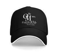 GZMQMOKD Men's Baseball Cap OLLY MURS Concert 15 Years of Hits Spring Tour 2025 Golf Cap Merchandise Sun Caps for Men Women Casual Headewear Adjustable Fit Gift
