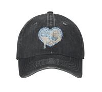 GZMQMOKD Men's Baseball Cap Summer Sabrina-Carpenter Short & Sweet Baseball Cap Sun Breathable Custom DIY Washed Trucker Hat Casual Outdoor Baseball Caps Gift
