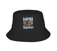 GZMQMOKD Men's Baseball Cap Unisex Italian Brainrot Bootleg Bucket Hat Retro Meme Shark Tralalero Tralala Fisherman Hats Summer Travel Hiking Caps Sun Hat Gift