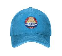 GZMQMOKD Mens Baseball caps Vintage Charlie Brown for President Baseball Caps Men Distressed Washed Snapback Hat Outdoor Workouts Hats Cap Gift