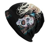 GZMQMOKD Winter Warm Hat，Bonnet Hats Terrifier Horror Films Thin Skullies Beanies Hat Little Pale Girl Art The Clown Spooky Autumn Warm Cap Hip Hop Caps Black