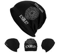GZMQMOKD Winter Warm Hat，Path of Exile 2 Still Sane Exile Skullies Beanies Hats Warm Autumn Winter Outdoor Cap Knitted Bonnet Caps for Unisex Adult Black